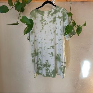 The North Face Green Tie-Dye Short Sleeve Tee